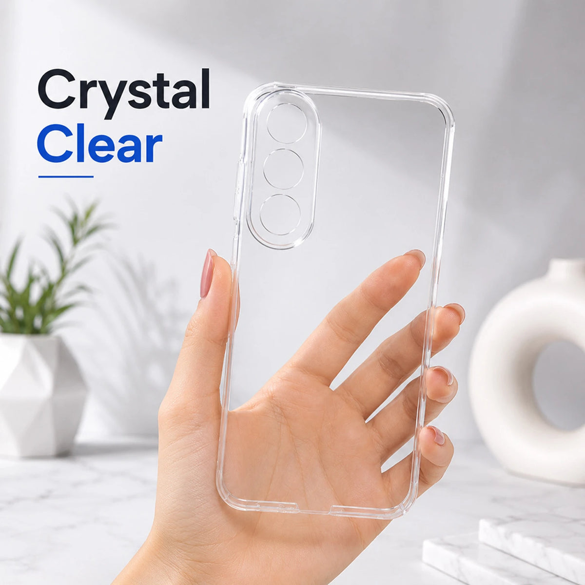 Crystal Clear Anti-Yellow Case for OnePlus