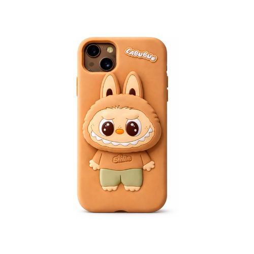 Cute 3D Labubu Smile Case – Premium Soft Silicone Protective Cover