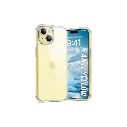 Crystal Clear Anti-Yellow Case for iPhone