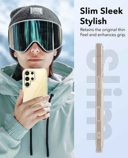 Crystal Clear Anti-Yellow Case for Samsung