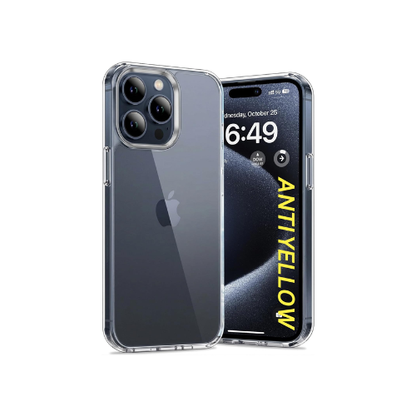 Crystal Clear Anti-Yellow Case for iPhone