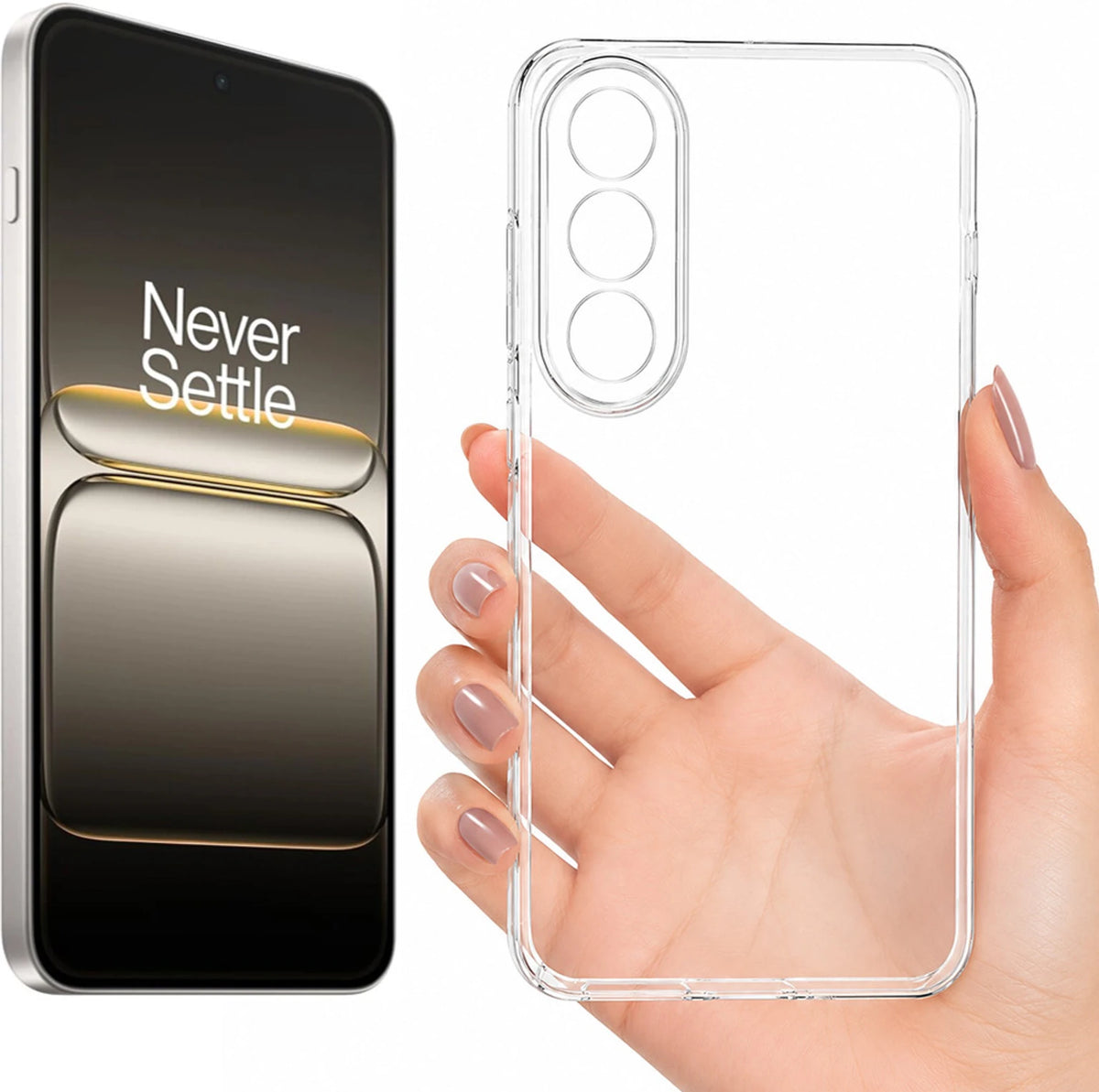 Crystal Clear Anti-Yellow Case for OnePlus