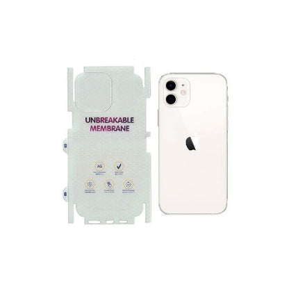 Matte Finish Full Body Cover Back Protector Compatible with iPhone |