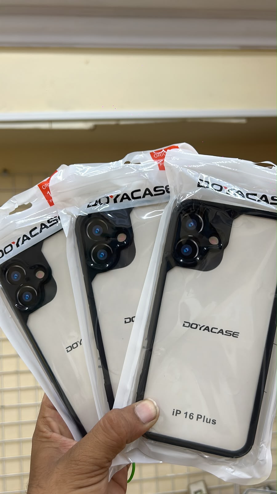 Doyacase Transparent Camera Protection Case – Premium Clear Mobile Cover (All Models)